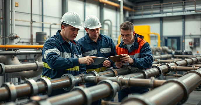 Inspeção de tubulação industrial garante segurança e eficiência operacional Inspeção de tubulação industrial garante segurança e eficiência operacional