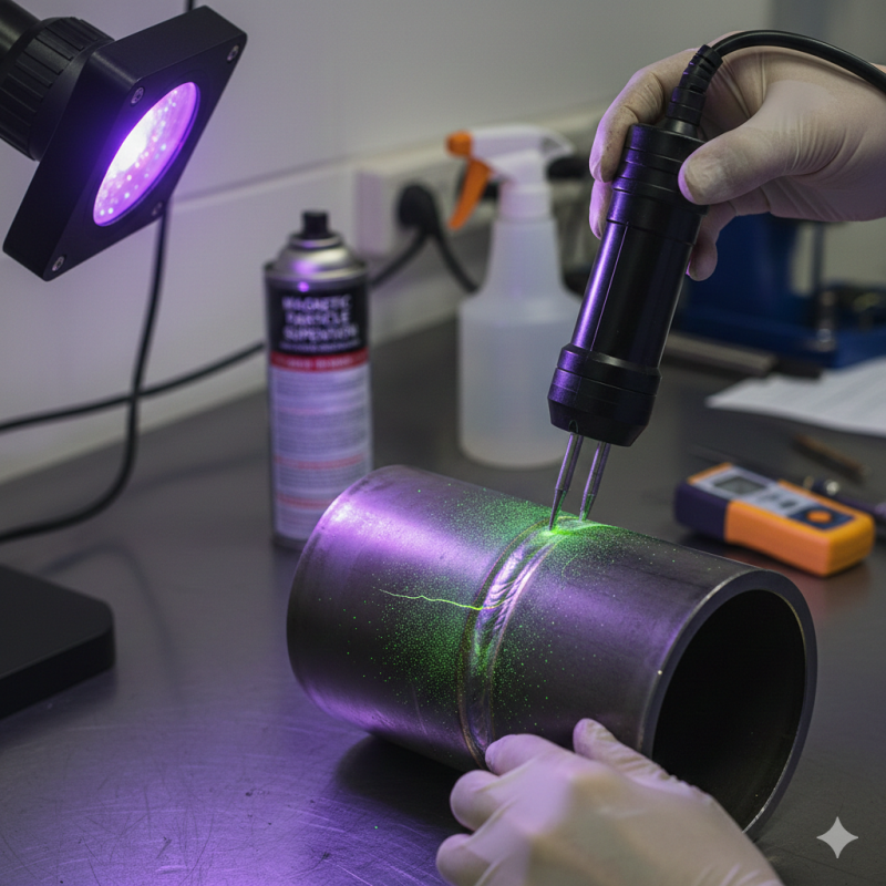 Ensaio Não Destrutivo por Partículas Magnéticas: Garantia de Qualidade e Segurança em Materiais